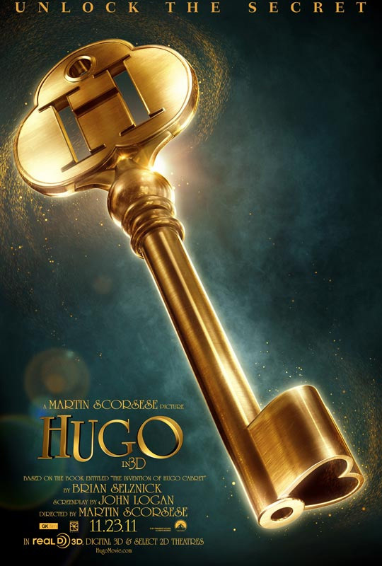 Cartel de La invención de Hugo - Teaser EEUU