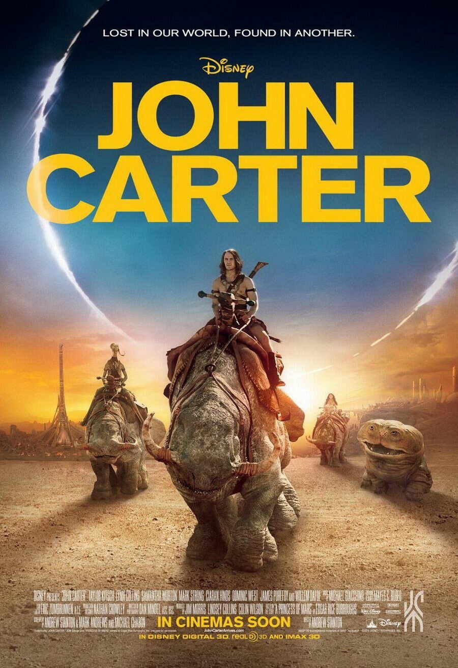 Cartel de John Carter - Estados Unidos