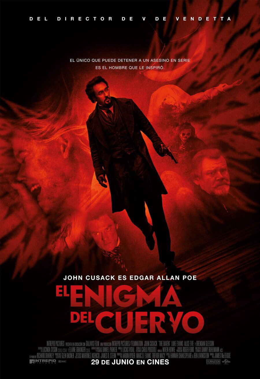 Cartel de El enigma del cuervo - España