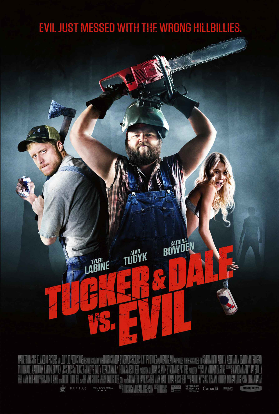 Cartel de Tucker & Dale contra el mal - EEUU