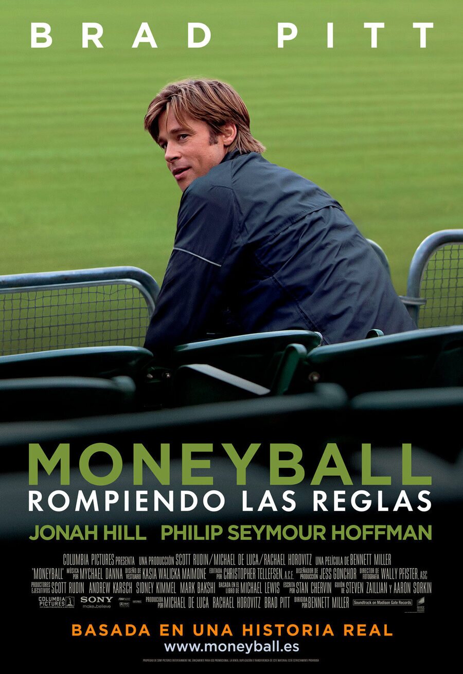 Cartel de Moneyball: Rompiendo las reglas - España