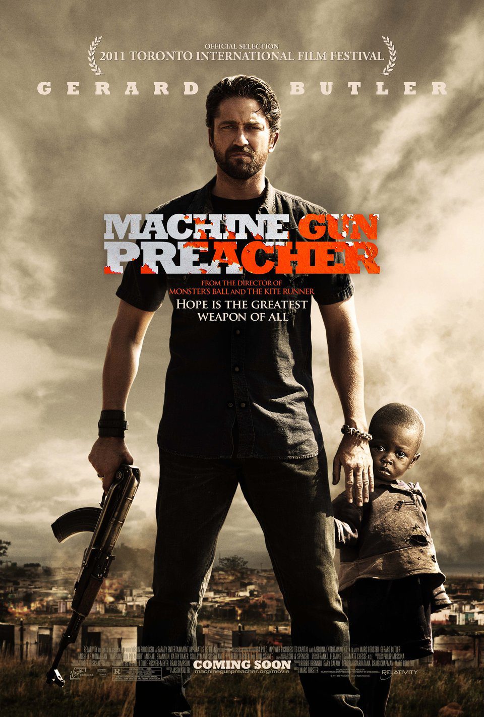 Cartel de Machine Gun Preacher - Estados Unidos