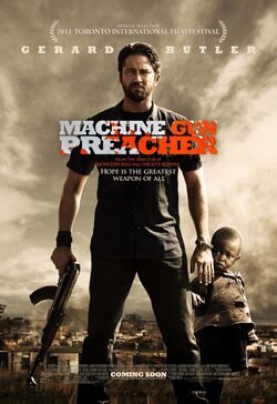 Cartel de Machine Gun Preacher