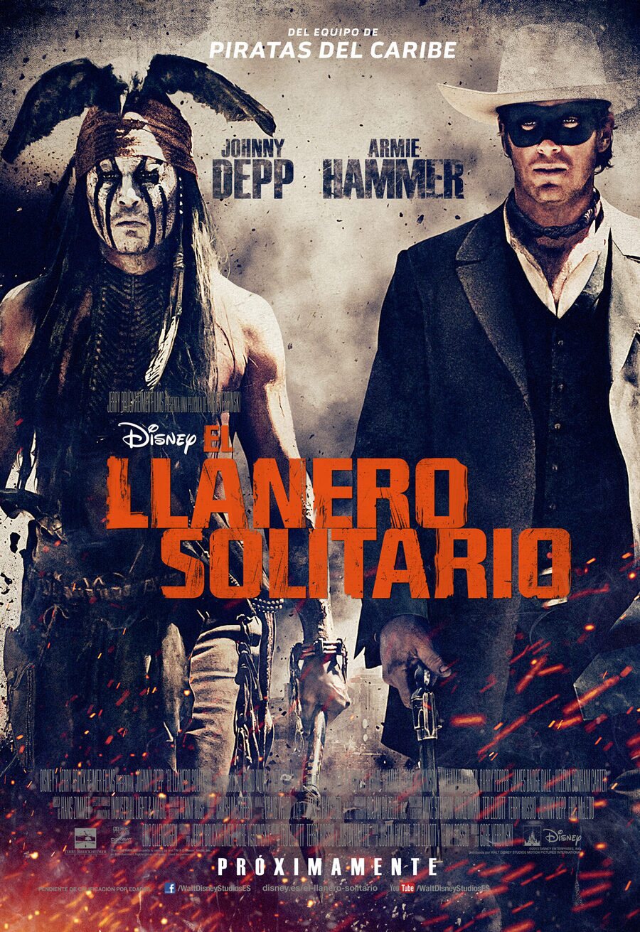 Cartel de El llanero solitario - España
