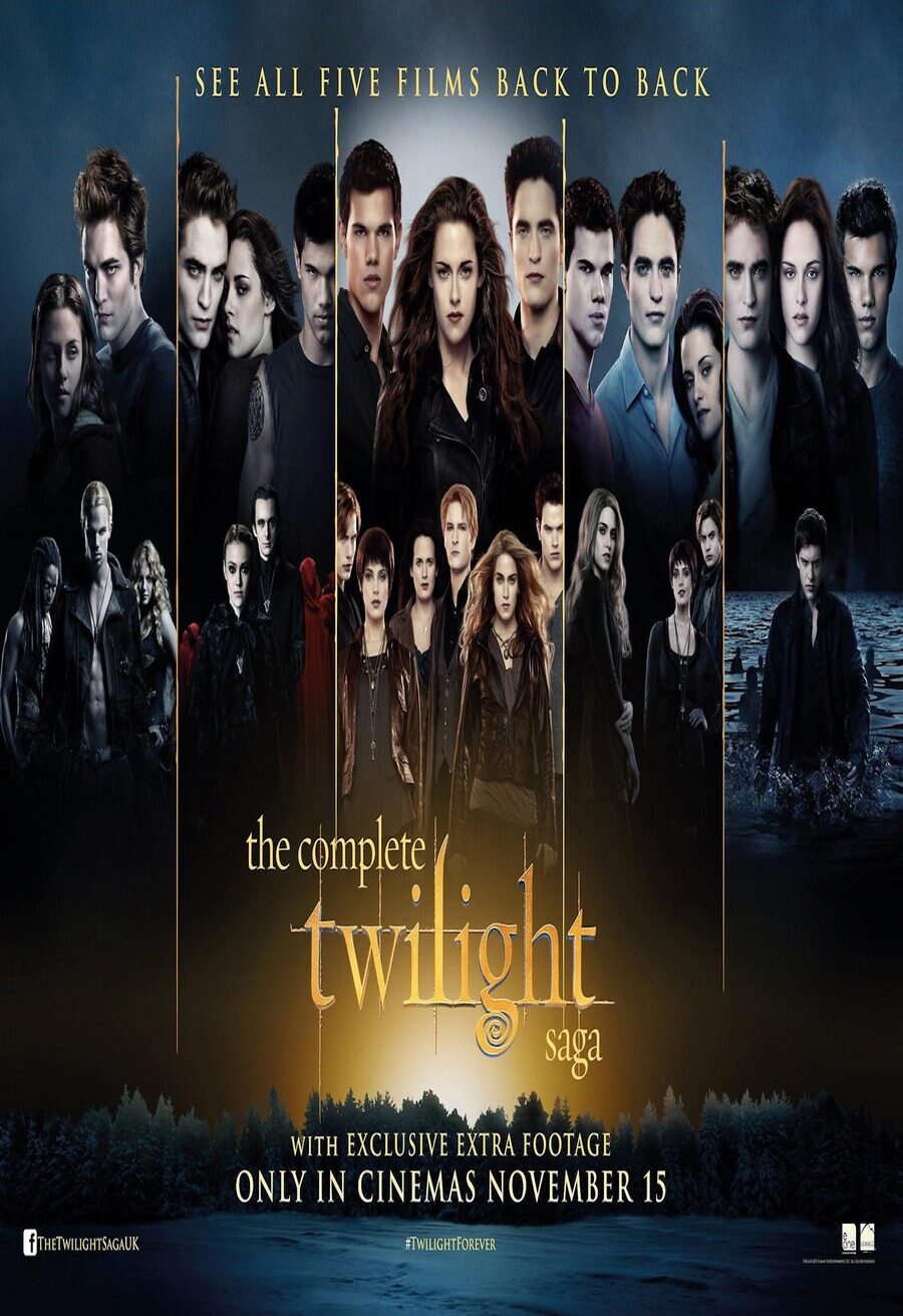 Cartel de Amanecer: Parte 2 - Maratón Saga 'Crepúsculo'