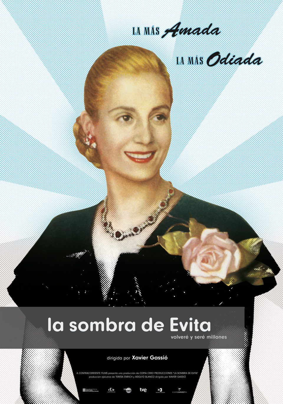 Cartel de La sombra de Evita - España