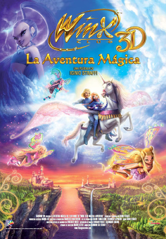 Cartel de Winx 3D: La aventura mágica - España
