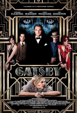 Cartel de El gran Gatsby