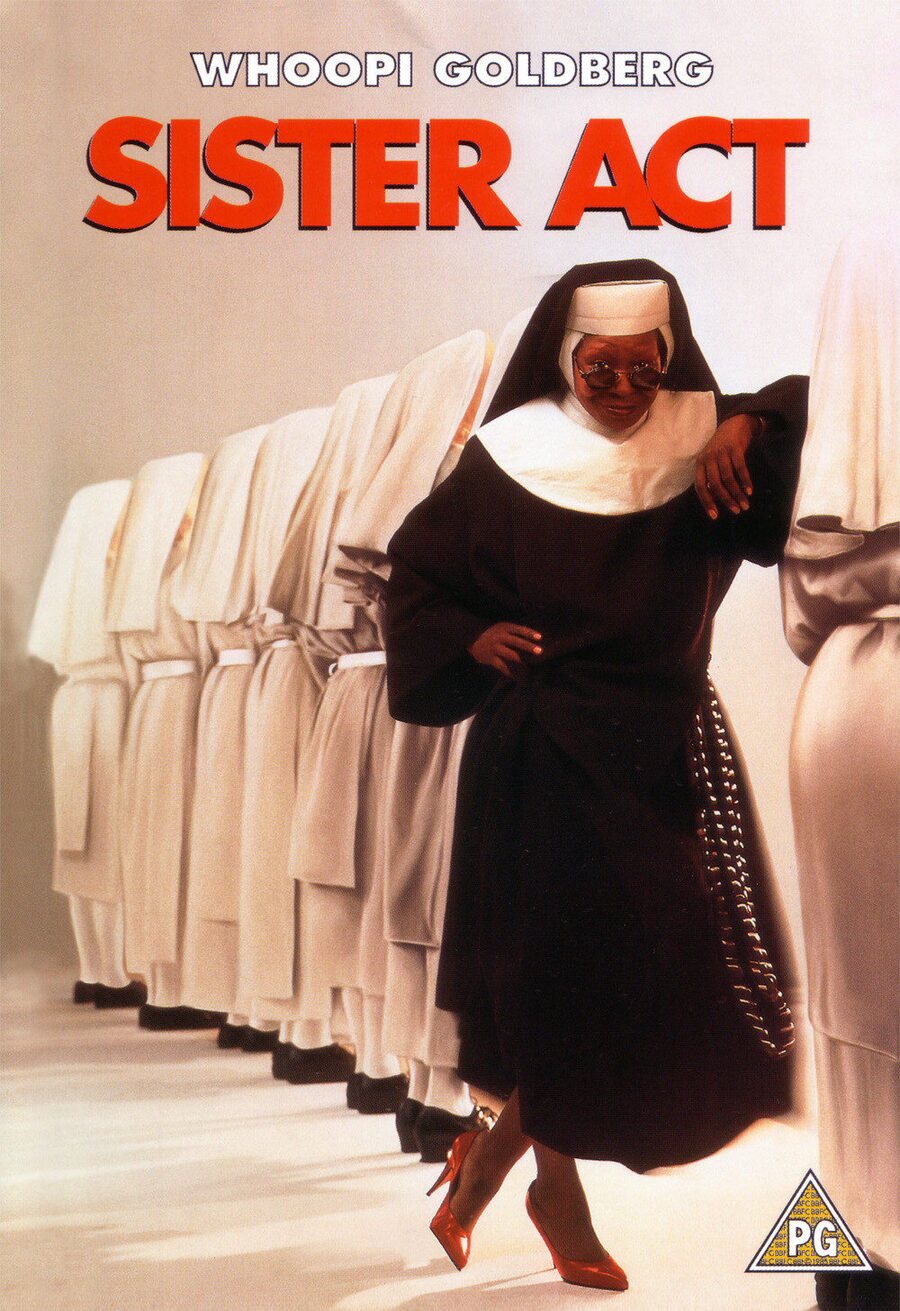 Cartel de Sister Act (Una monja de cuidado) - Estados Unidos