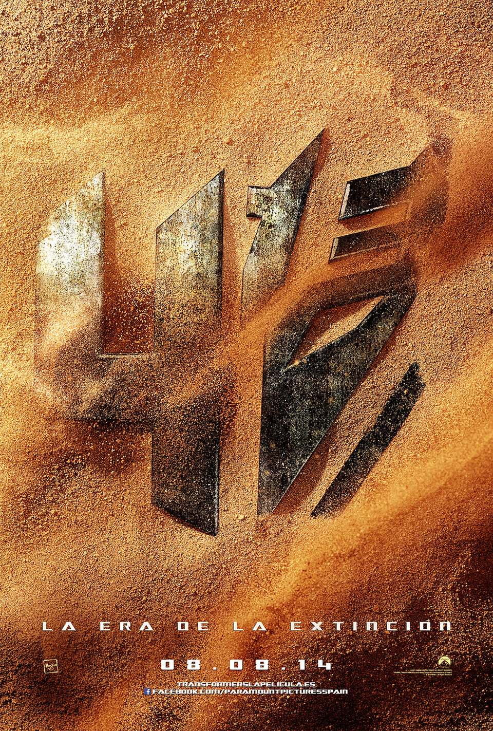 Cartel de Transformers: La era de la extinción - Teaser España