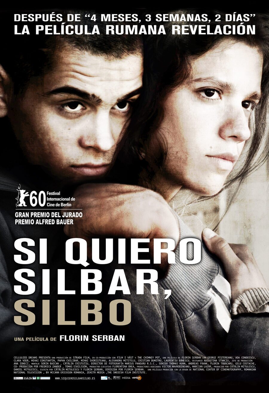 Cartel de Si quiero silbar, silbo - España