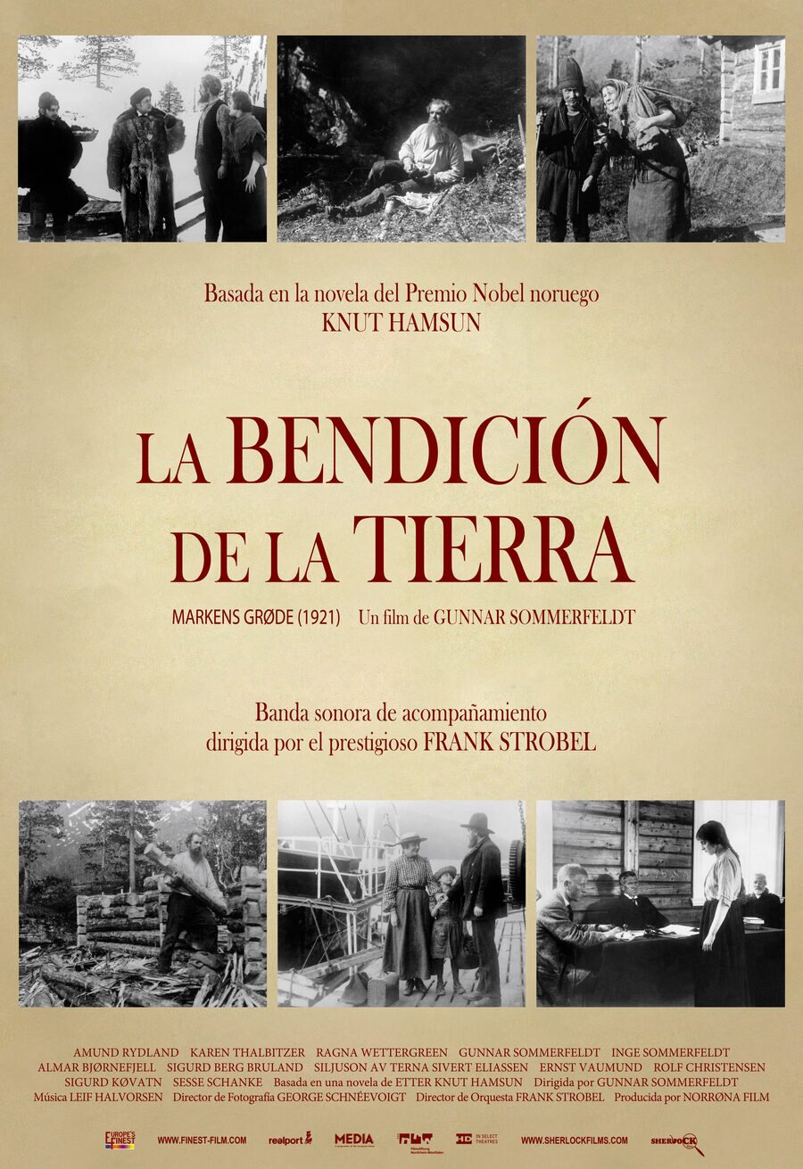 Cartel de La bendición de la tierra - España