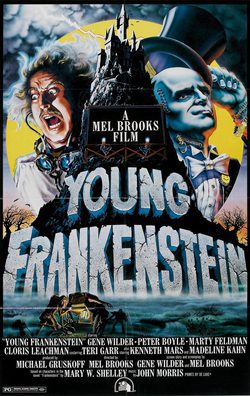Cartel de El jovencito Frankenstein