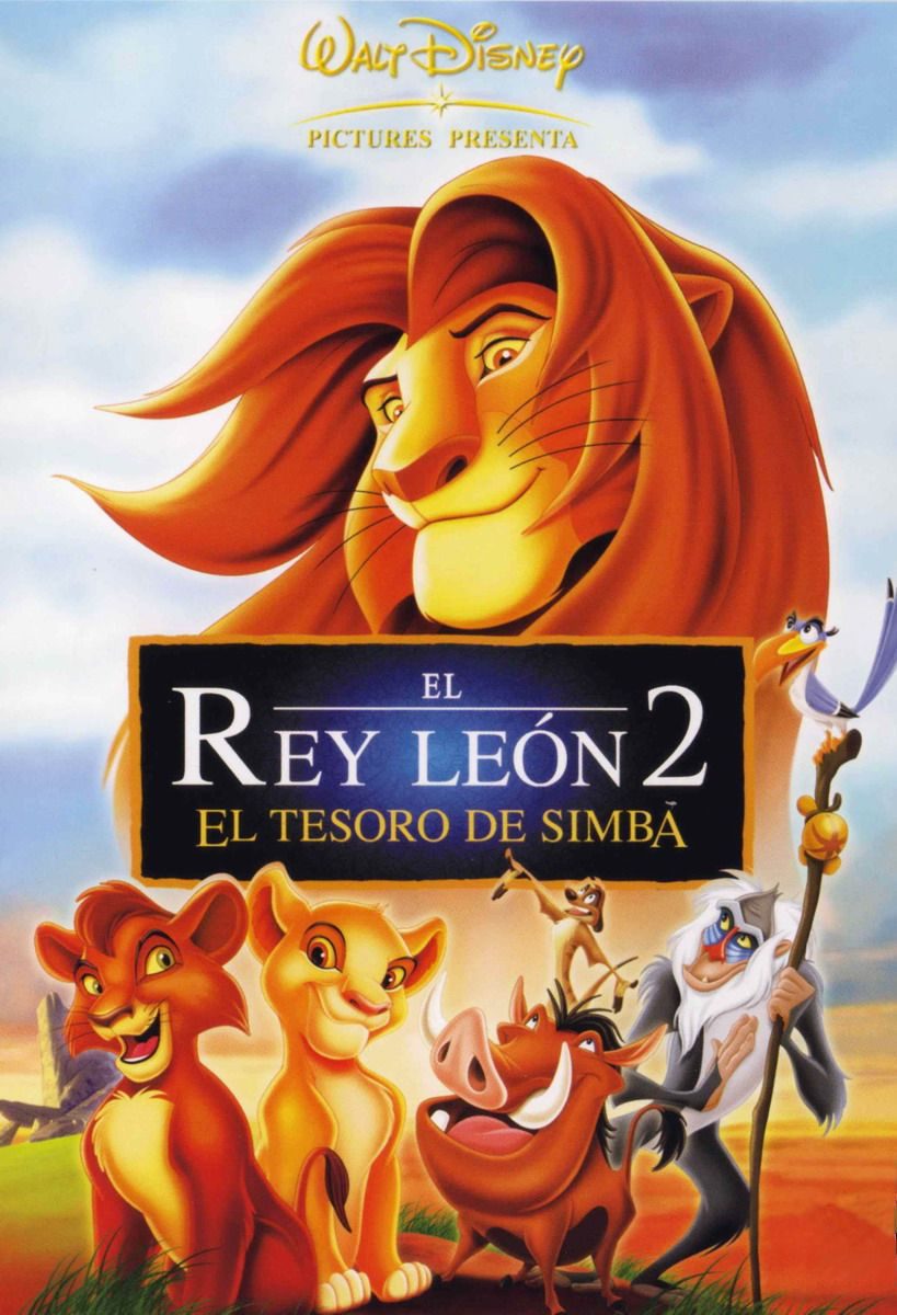 Cartel de El Rey León 2: el tesoro de Simba - España