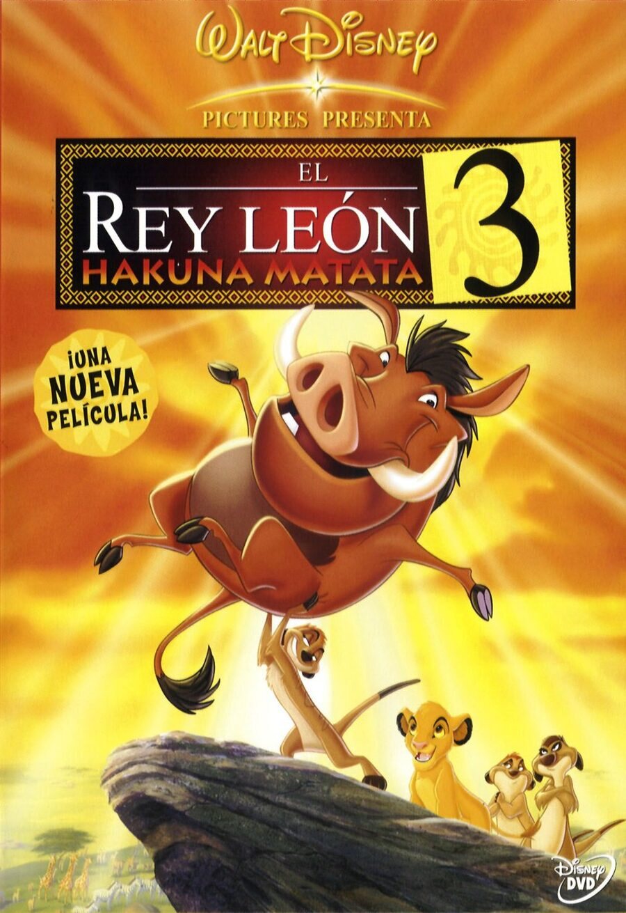 Cartel de El rey león 3: Hakuna Matata - España