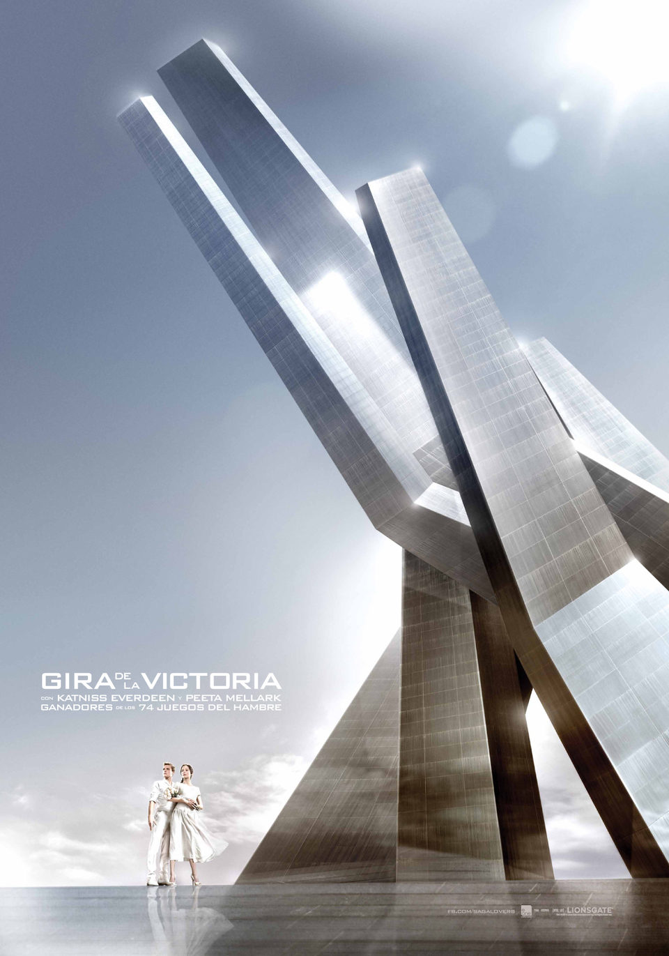 Cartel de Los Juegos del Hambre: En llamas - Tour de la Victoria