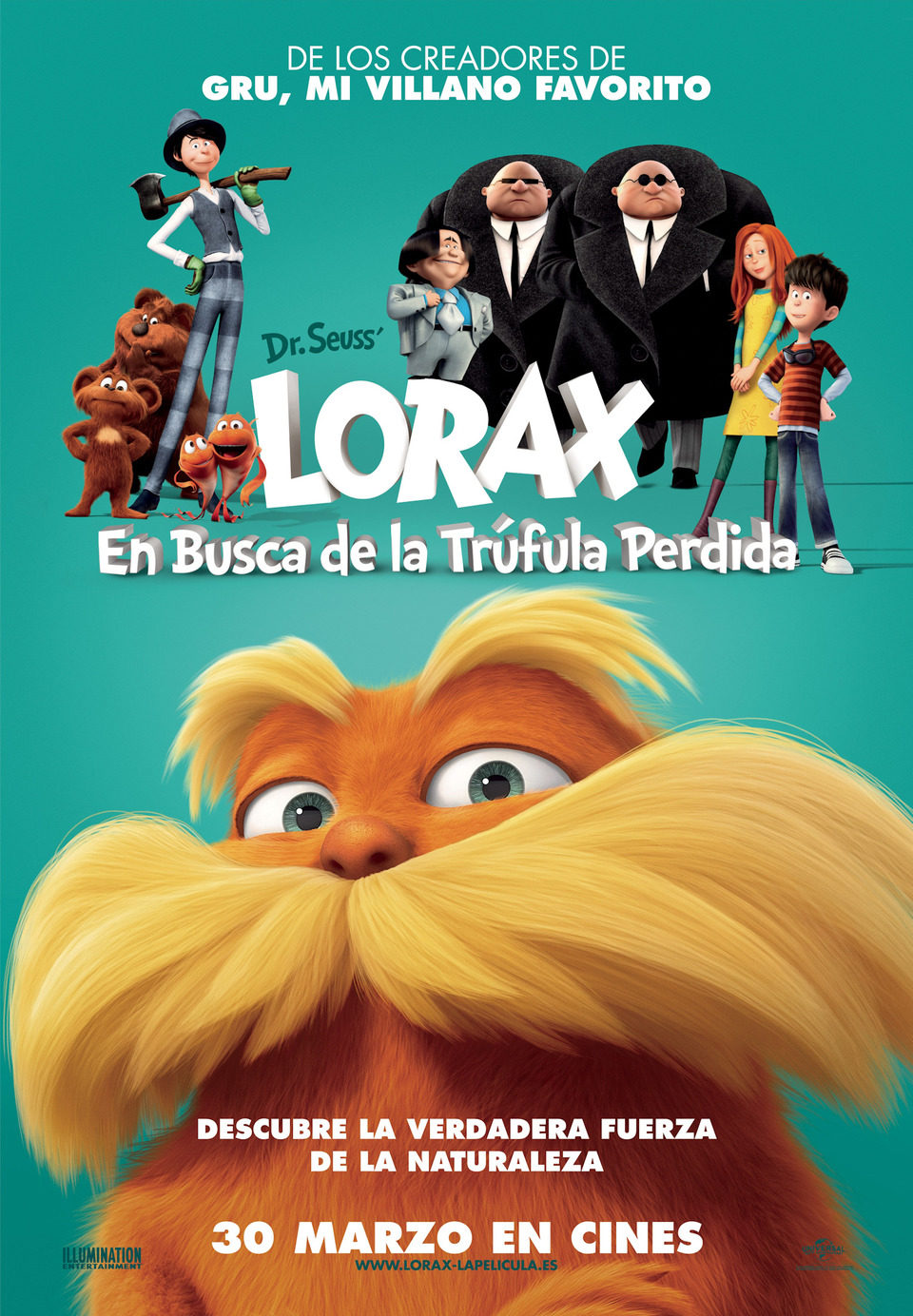 Cartel de Lorax: En busca de la trúfula perdida - España