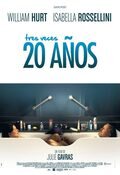 Cartel de Tres veces 20 años