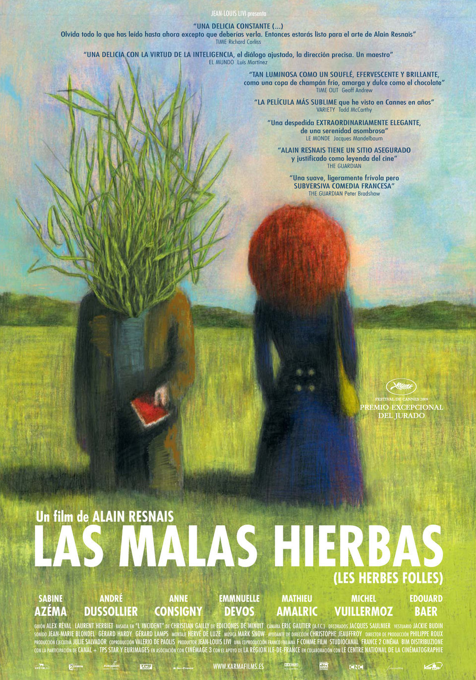 Cartel de Las malas hierbas - España