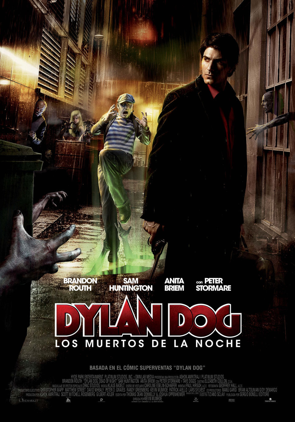 Cartel de Dylan Dog: Los muertos de la noche - España