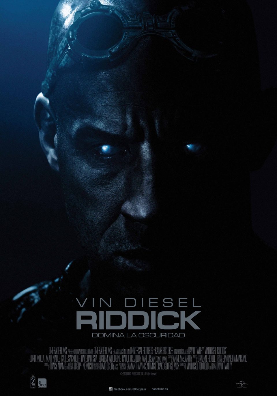 Cartel de Riddick - España