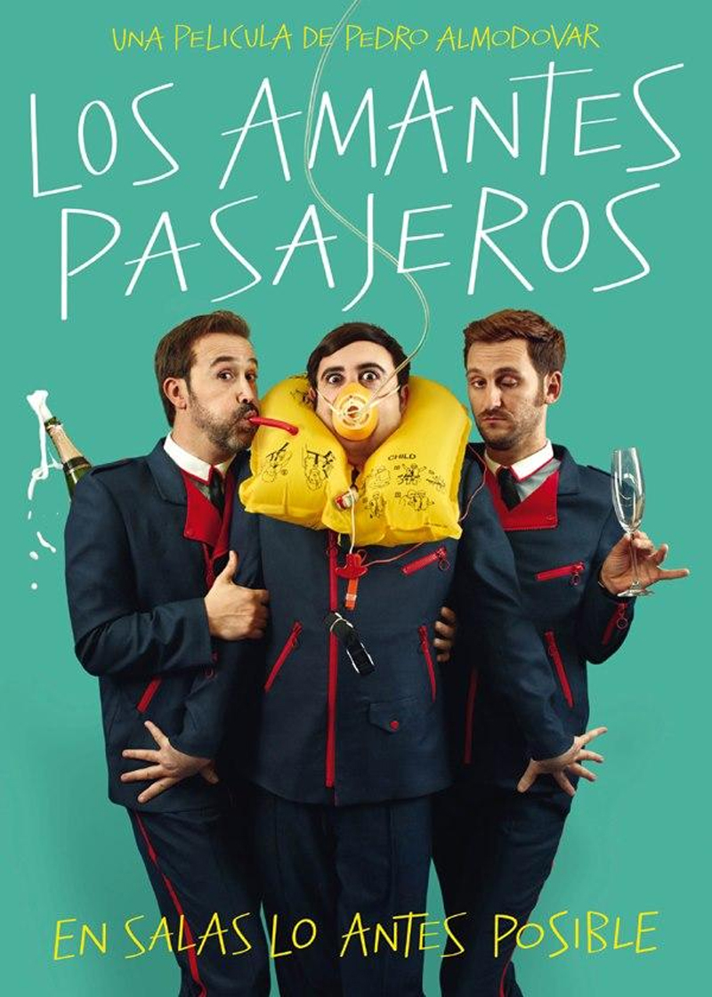 Cartel de Los amantes pasajeros - Teaser España