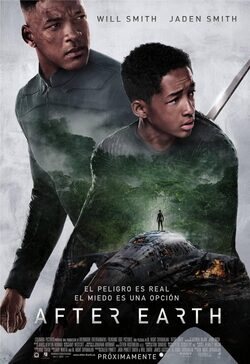 Cartel de After Earth