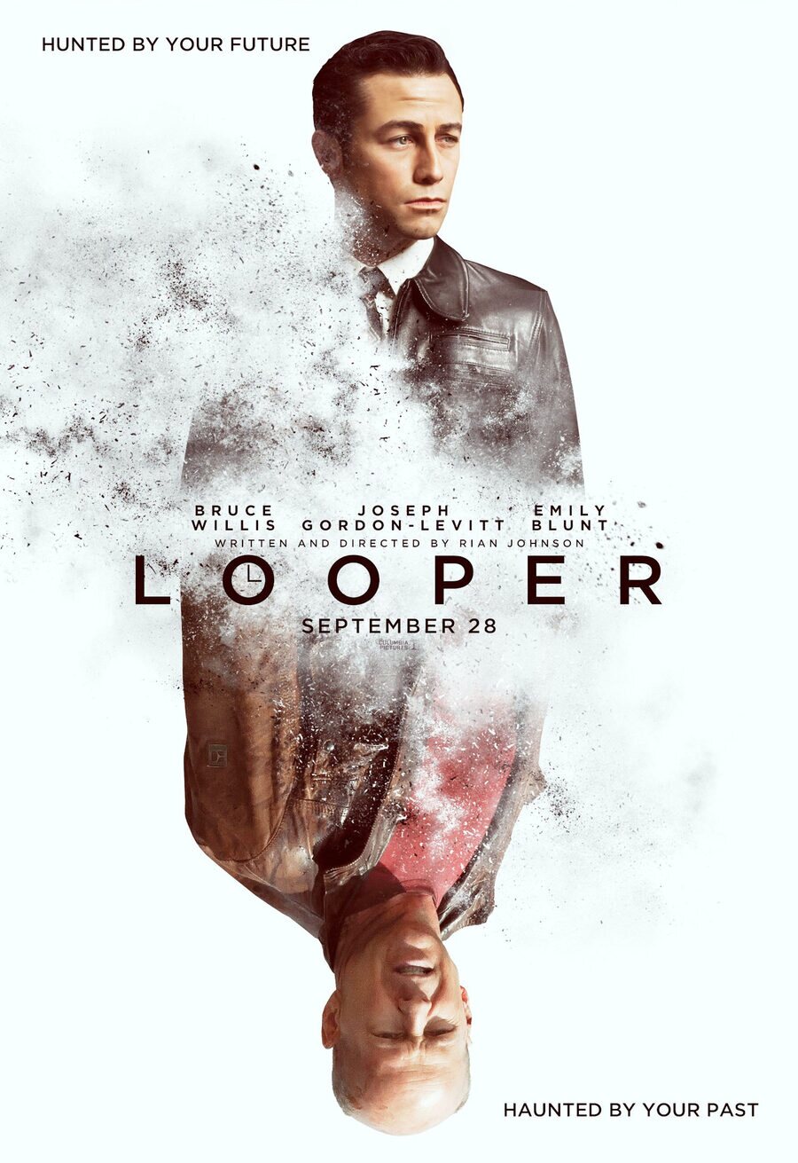 Cartel de Looper - EEUU