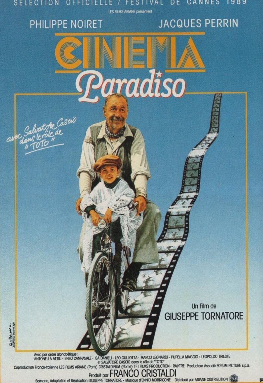 Cartel de Cinema Paradiso - Francia