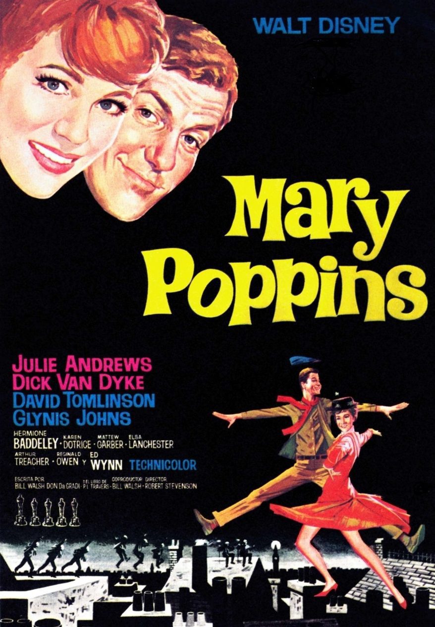 Cartel de Mary Poppins - Estados Unidos