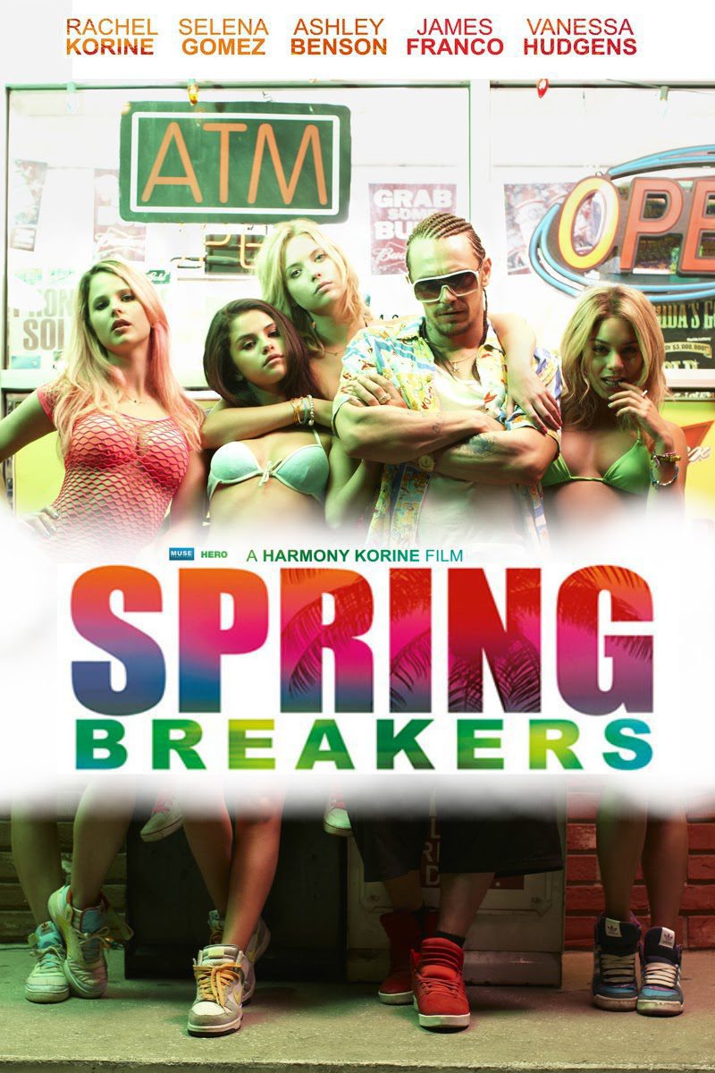 Cartel de Spring Breakers - EEUU