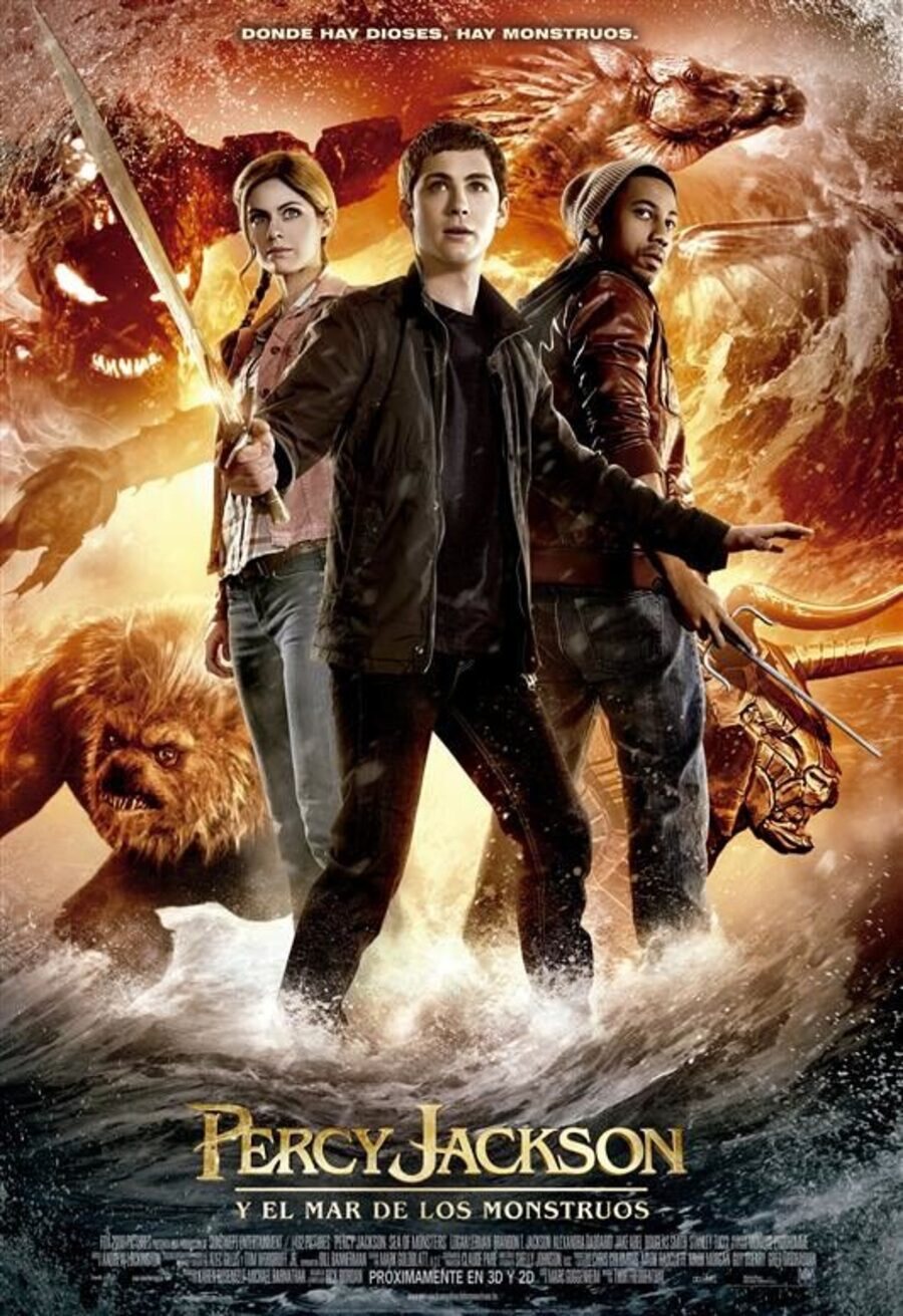 Cartel de Percy Jackson y el mar de los monstruos - España
