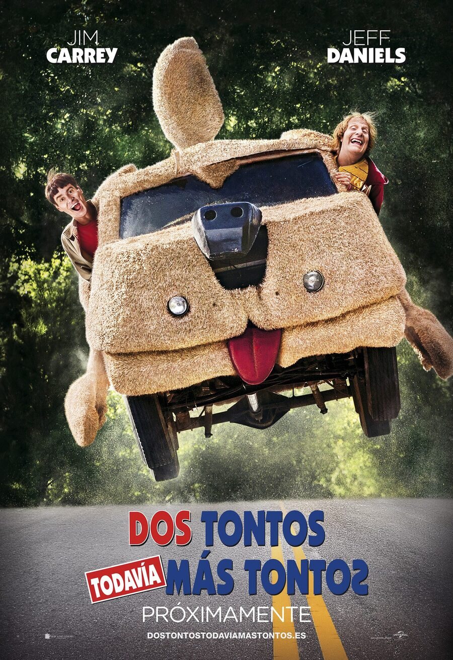 Cartel de Dos tontos todavía más tontos - España