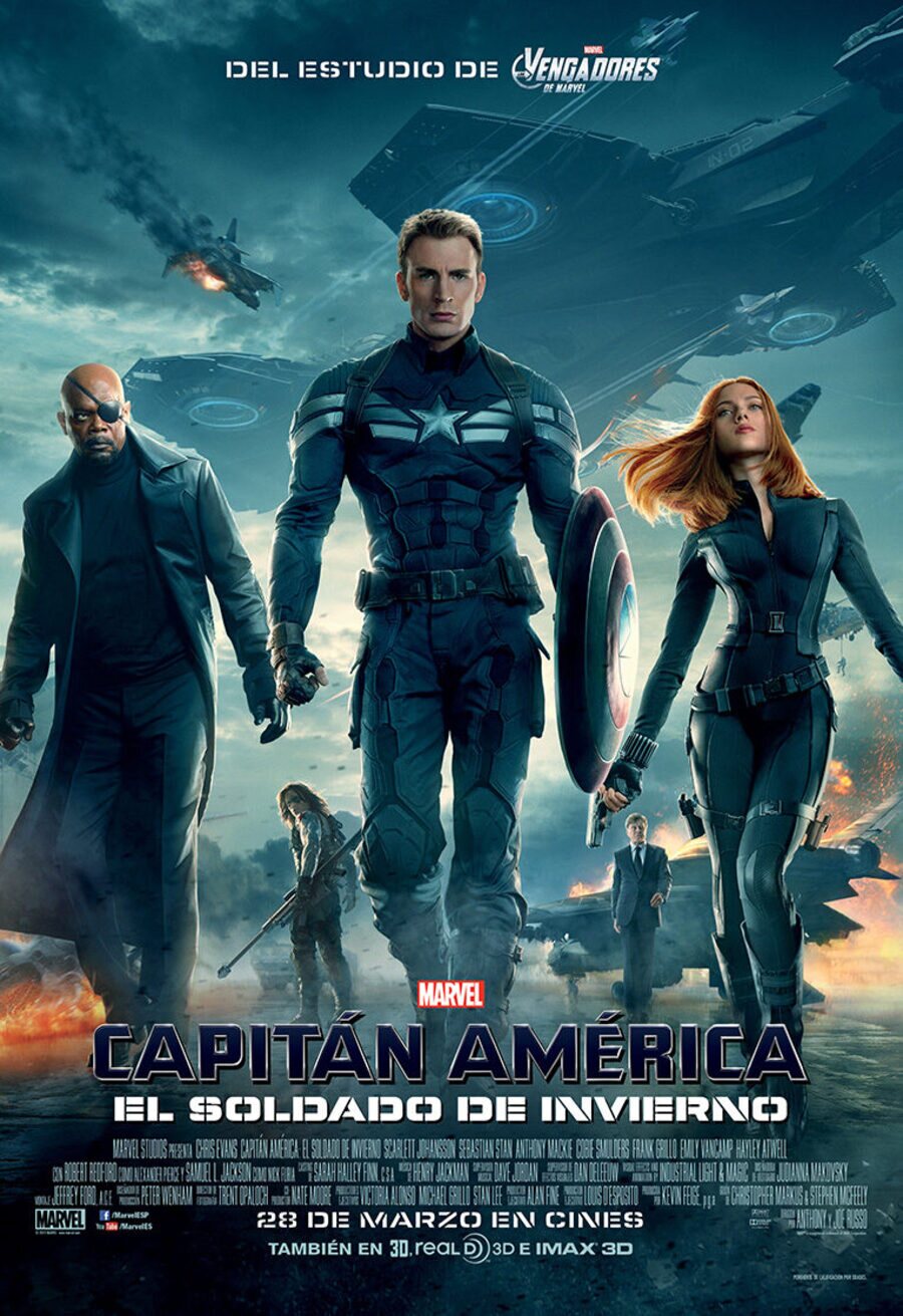 Cartel de Capitán América: El soldado de invierno - España