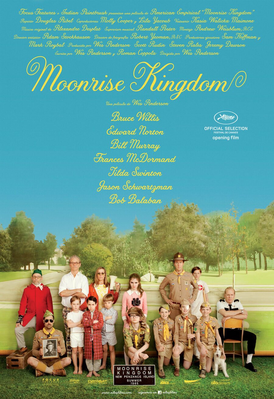Cartel de Moonrise Kingdom - España