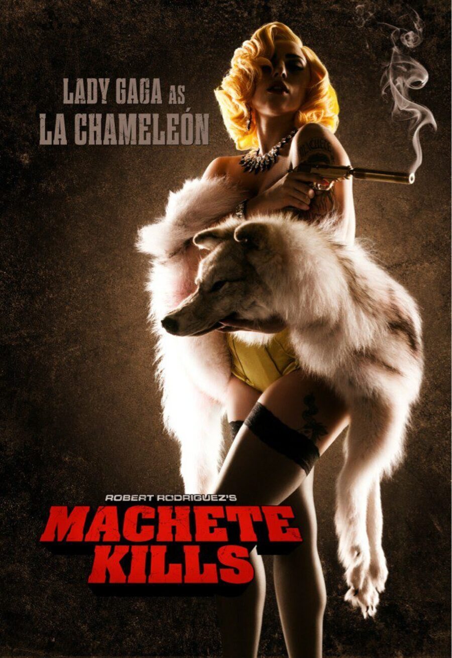 Cartel de Machete Kills - Lady Gaga