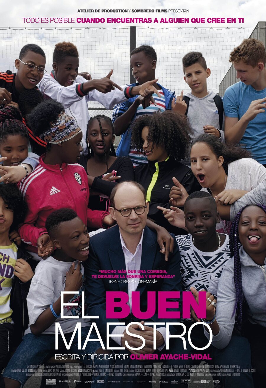 Cartel de El buen maestro - España