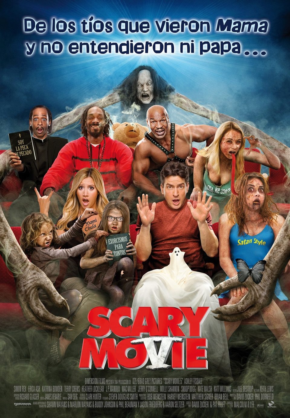 Cartel de Scary Movie 5 - España