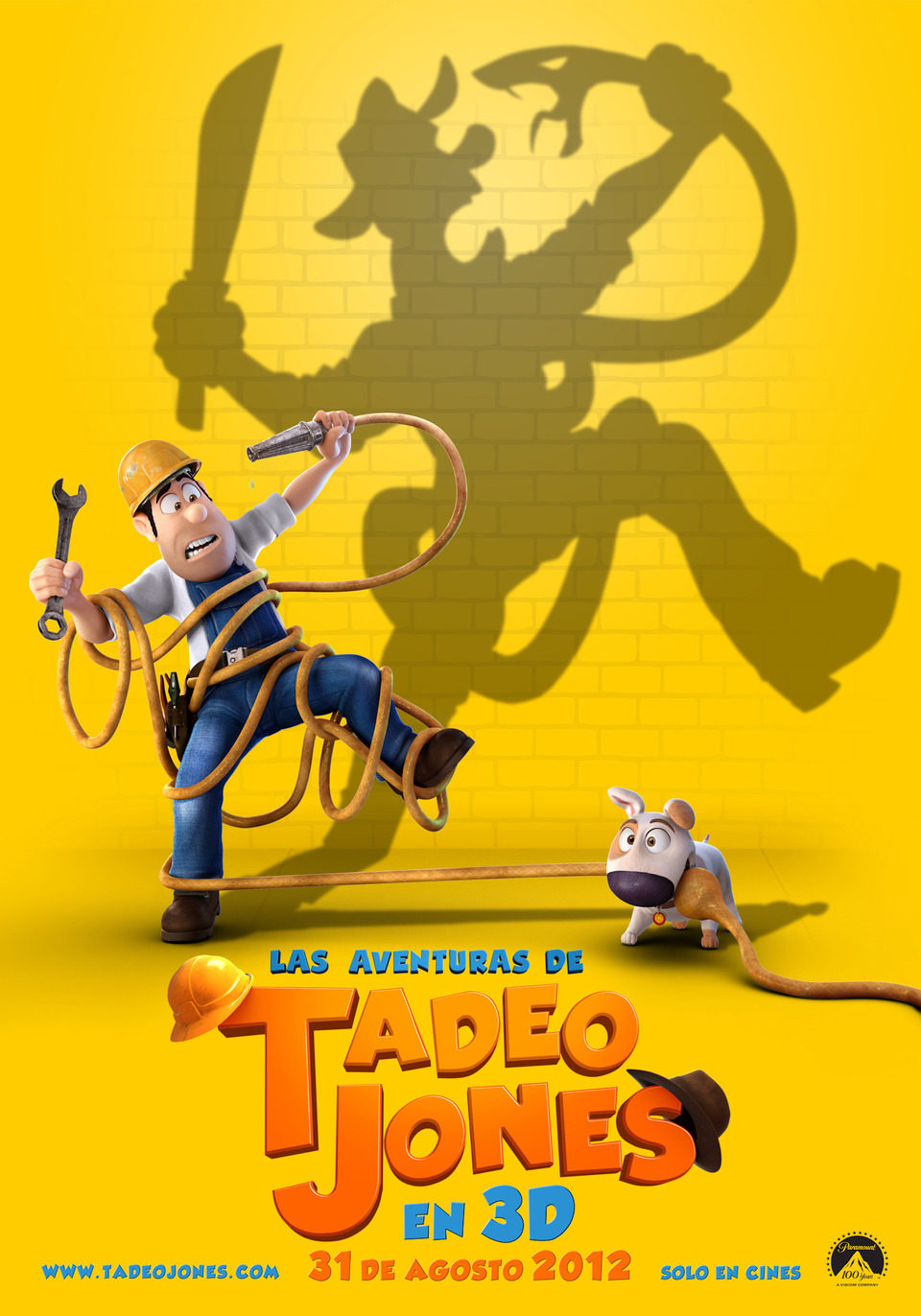 Cartel de Las aventuras de Tadeo Jones - Teaser España
