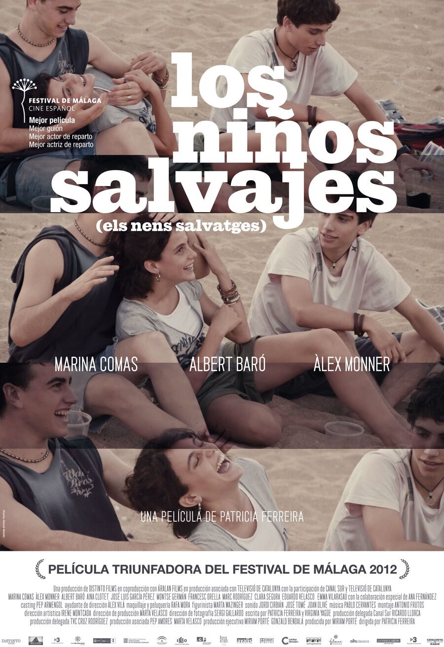 Cartel de Los niños salvajes - España