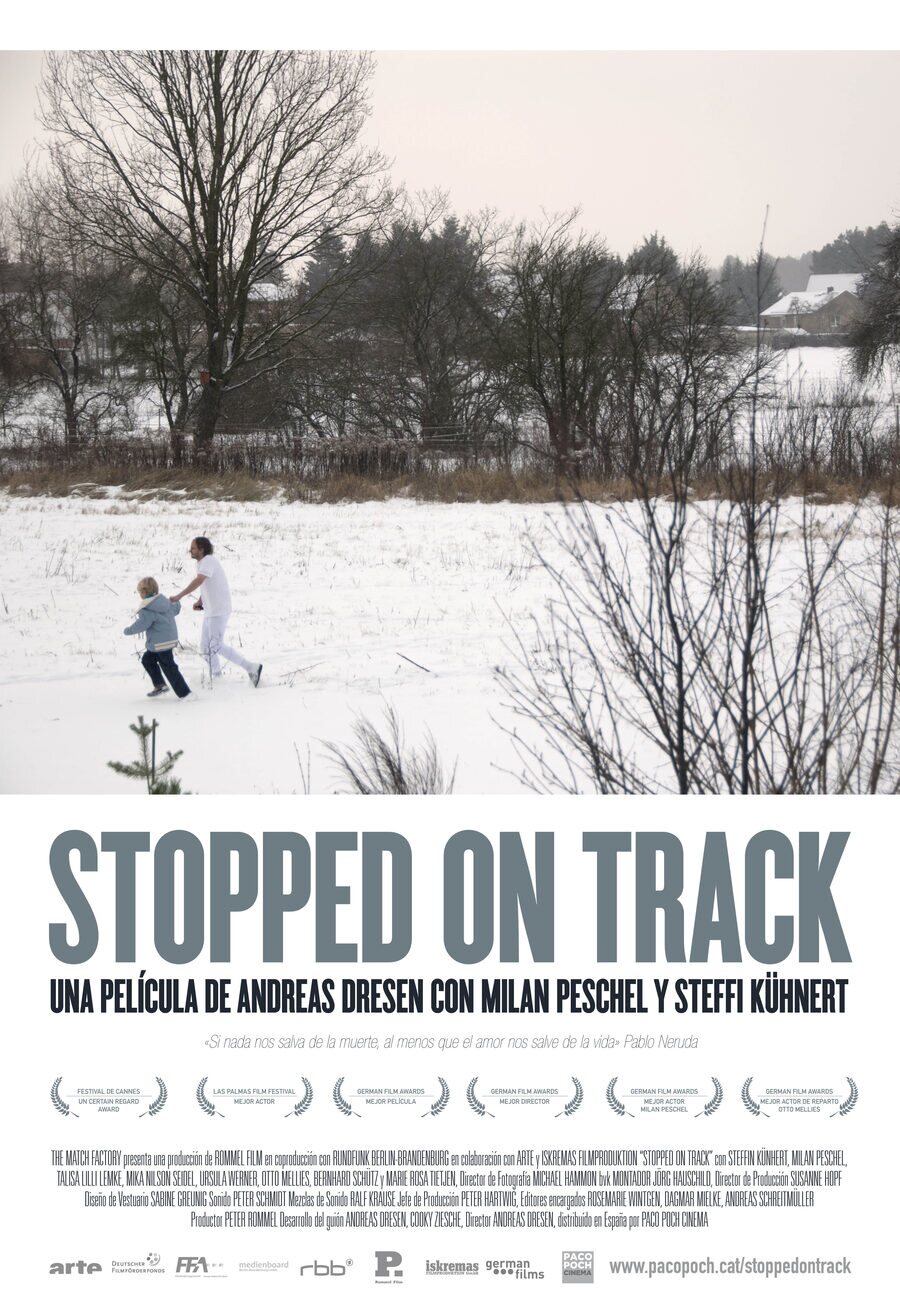 Cartel de Stopped on Track - España