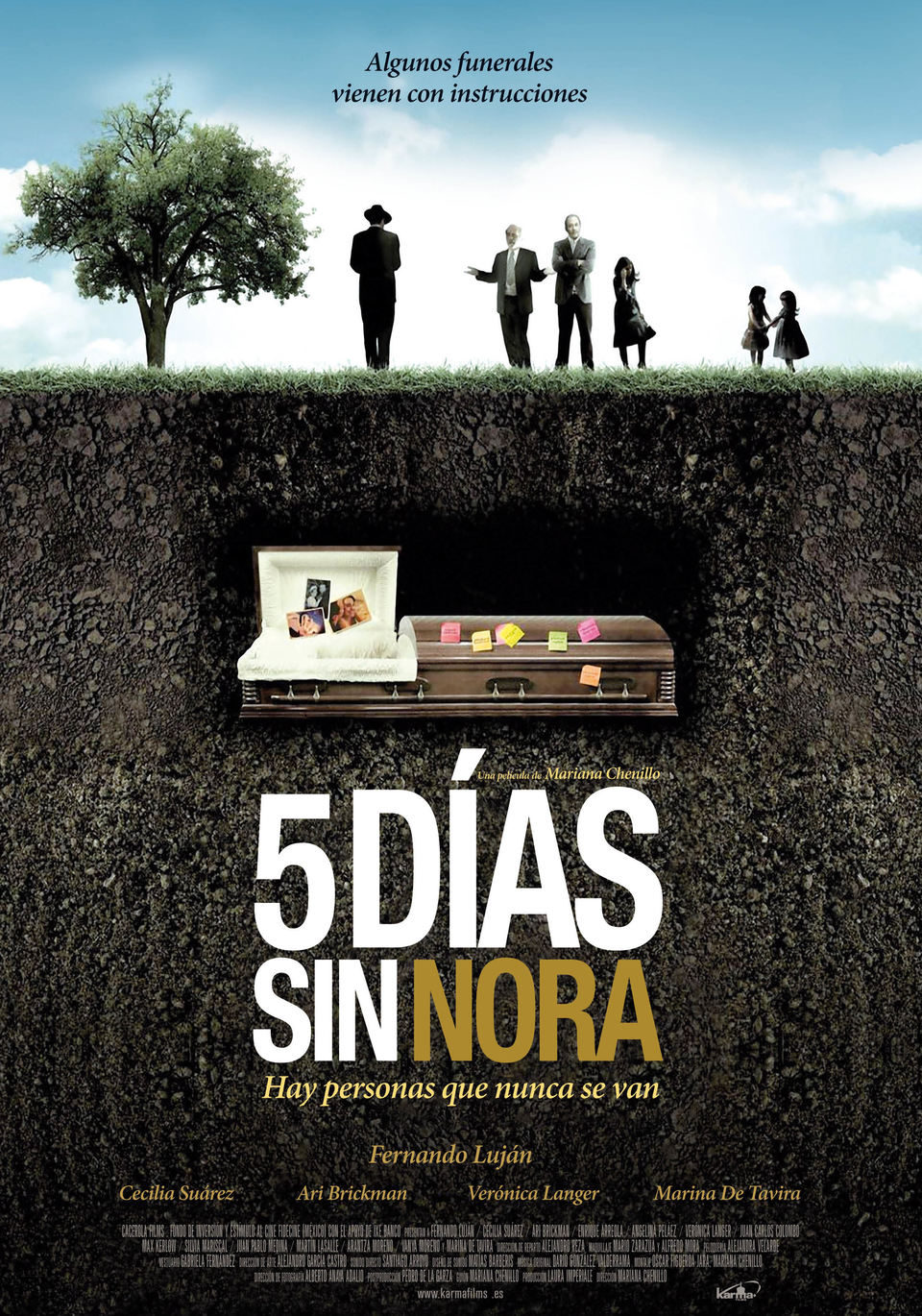 Cartel de Cinco días sin Nora - España
