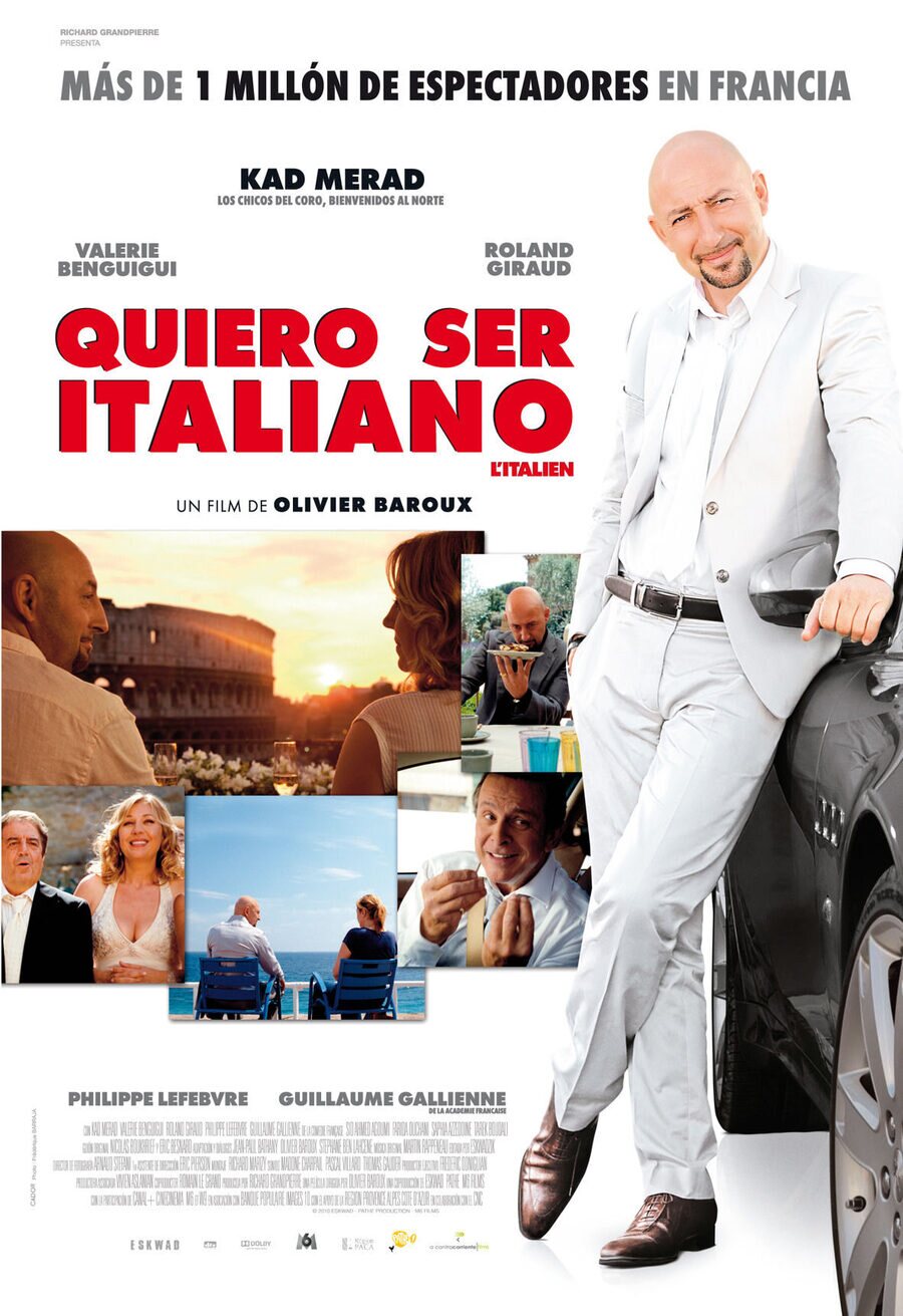 Cartel de Quiero ser italiano - España