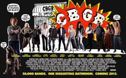 Cartel de CBGB