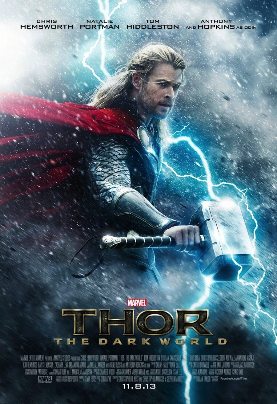 Cartel de Thor: El mundo oscuro - EEUU
