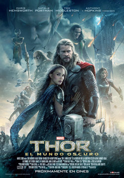 Cartel de Thor: El mundo oscuro