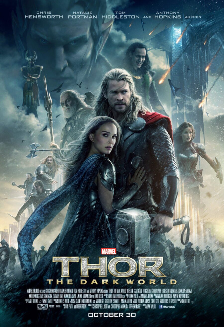 Cartel de Thor: El mundo oscuro - Reino Unido