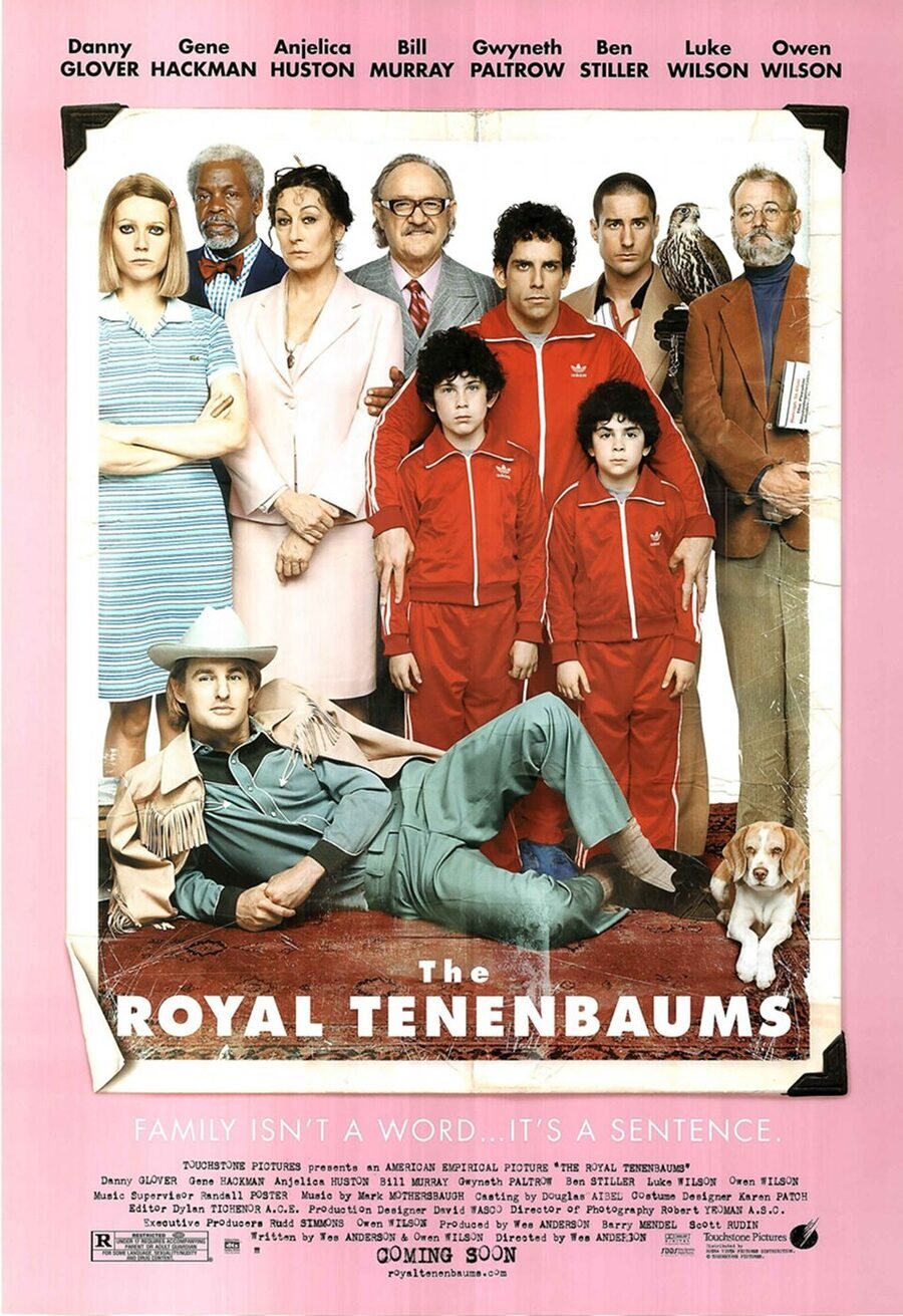 Cartel de Los Tenenbaums. Una familia de genios - Estados Unidos