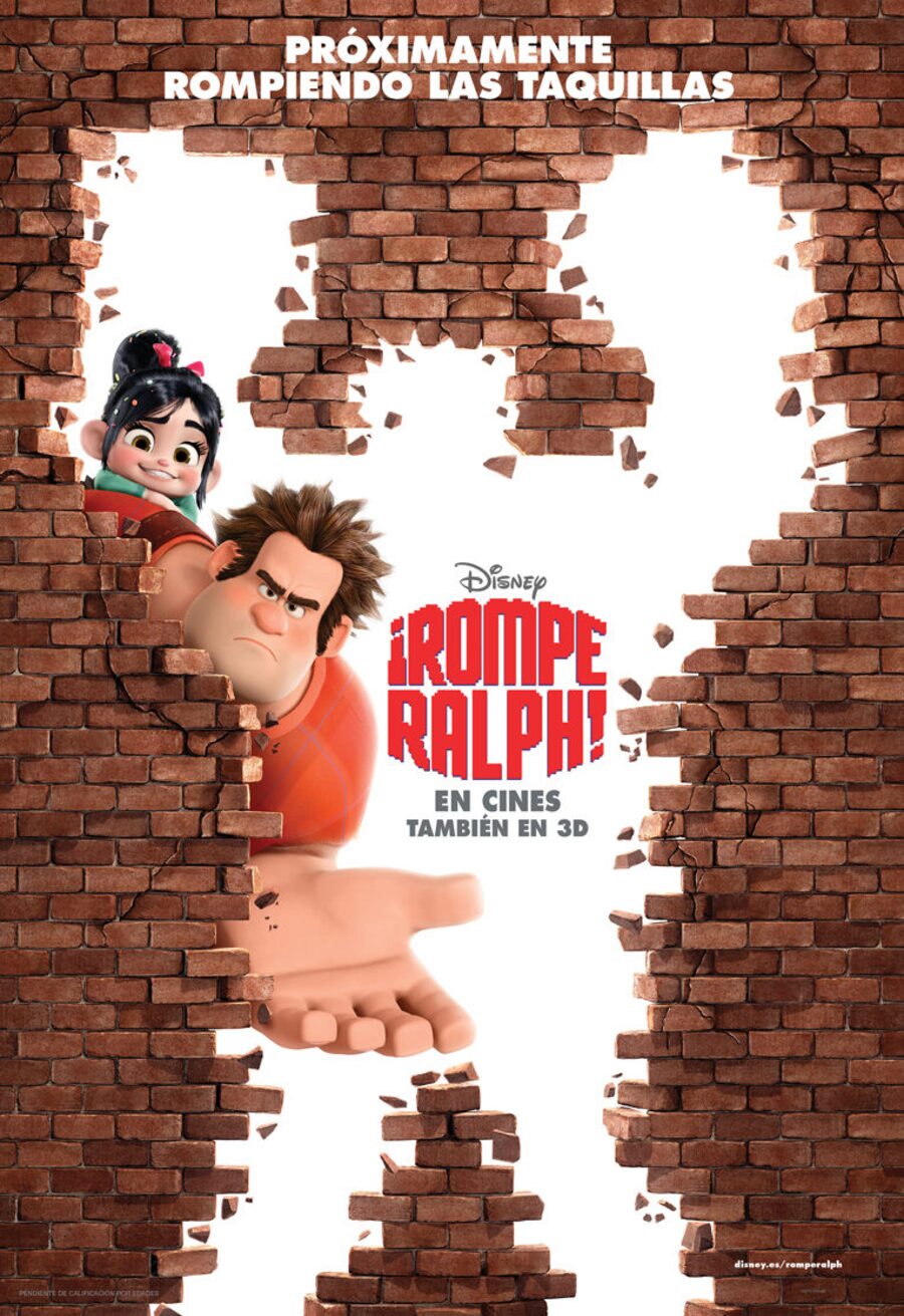 Cartel de ¡Rompe Ralph! - España