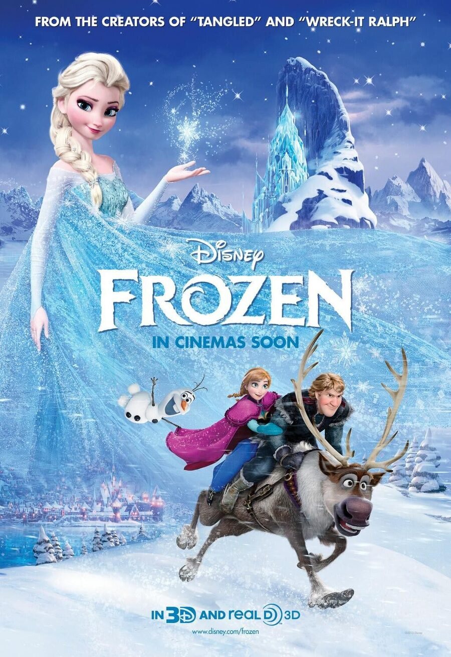 Cartel de Frozen: El reino del hielo - Estados Unidos